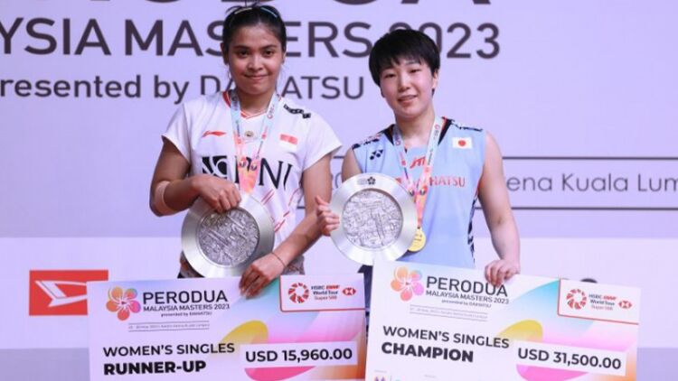 Menjadi Wakil Tunggal Indonesia di Malaysia Master 2023 Gregoria Mariska Tunjung Dikalahkan Wakil Jepang