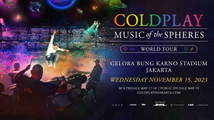 Euforia Penjualan Tiket Konser Coldplay di Indonesia