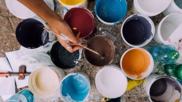 Perkembangan media Lukis Organik