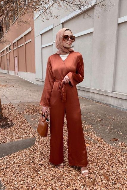 8 Jumpsuit Hijab yang Pas Buat Kondangan, Alternatif Selain Kebaya atau Busana Batik Nih! 14
