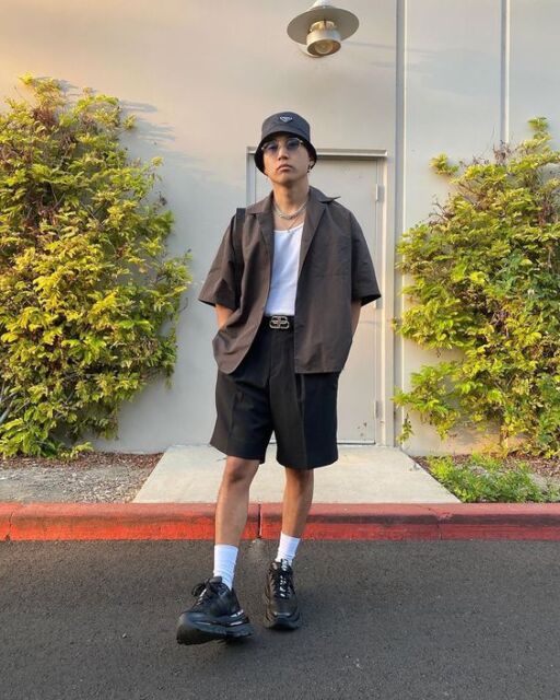 outfit artis nonton konser
