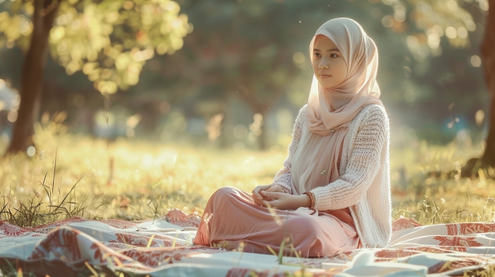 10 Ide Outfit Piknik ke Taman untuk Hijaber, Nyaman Buat Refreshing