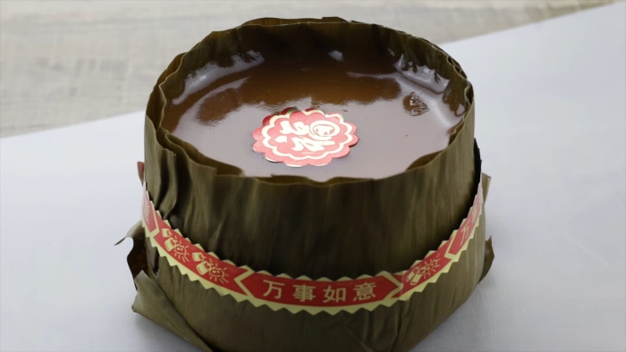 makna filosofis kue nian gao atau kue keranjang