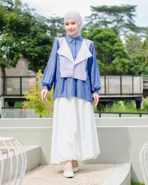 7 Busana Muslim Wanita Brand Lokal yang Harganya Terjangkau dan Desainnya Elegan! 11 pakaian wanita bagus