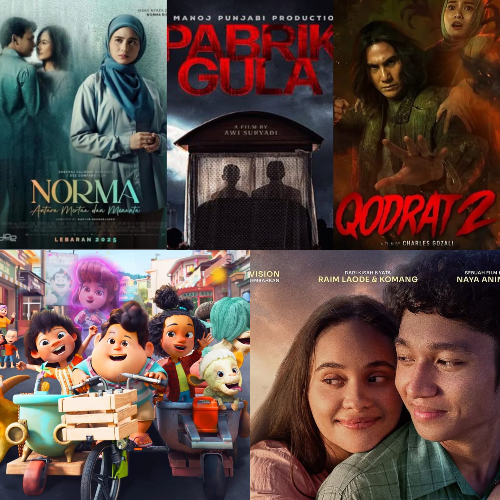 5 Rekomendasi Film Lebaran 2025 dari ‘Jumbo’ hingga Teror ‘Pabrik Gula’