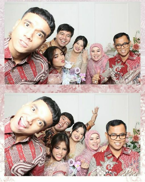 Pesona Fuji An foto bersama keluarga