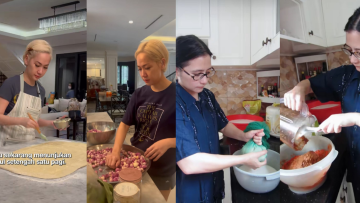 Potret Artis yang Langganan Masak Sendiri saat Lebaran