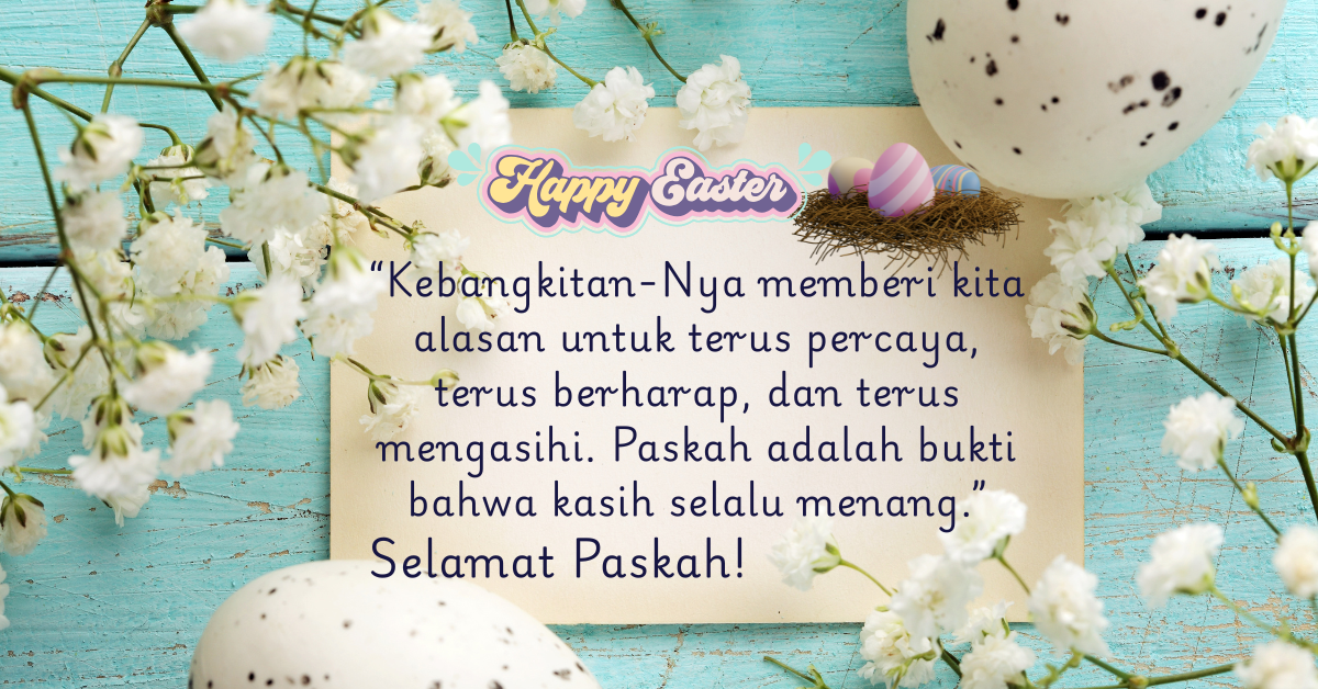 ucapan selamat paskah 2025