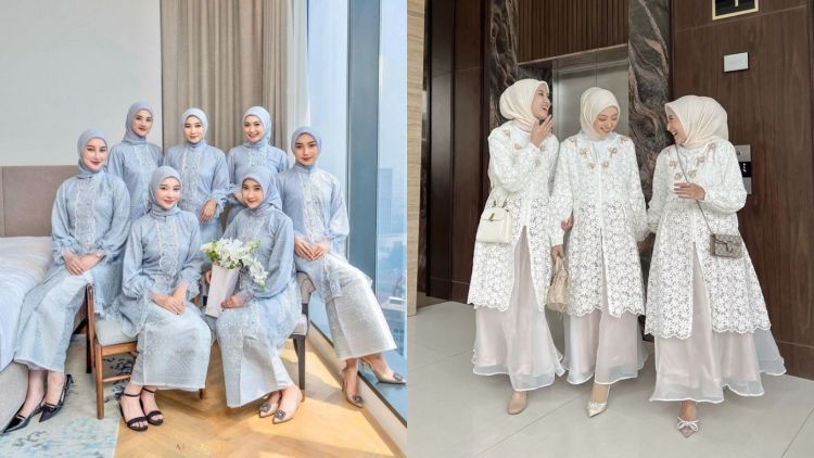 7 OOTD Bridesmaid Hijab Kekinian yang Elegan dan Cantik