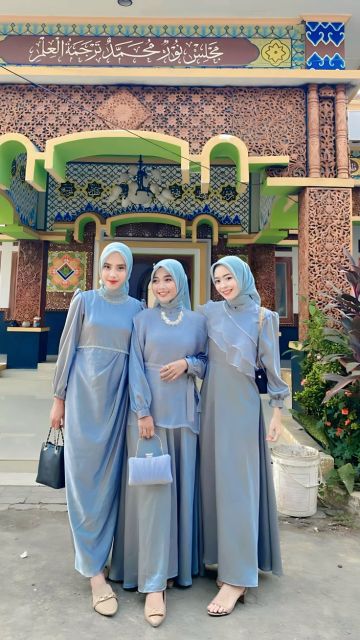 7 OOTD Bridesmaid Hijab Kekinian yang Elegan dan Cantik