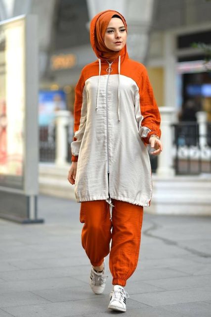 9 Inspirasi Outfit Jogging untuk Wanita Berhijab yang Nyaman dan Menyamarkan Lekukan Tubuh