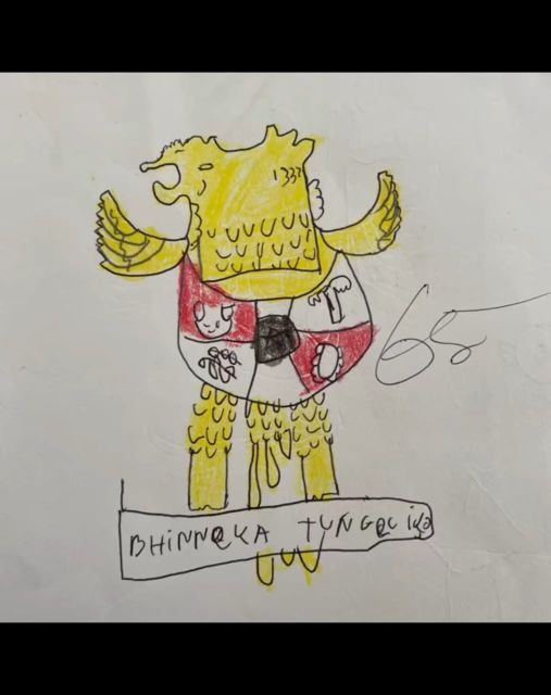 7 Hasil Gambar Anak SD waktu Pelajaran Seni Rupa yang Bikin Ngakak Brutal!