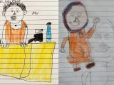 7 Hasil Gambar Anak SD waktu Pelajaran Seni Rupa yang Bikin Ngakak Brutal!
