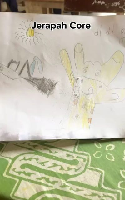 7 Hasil Gambar Anak SD waktu Pelajaran Seni Rupa yang Bikin Ngakak Brutal!