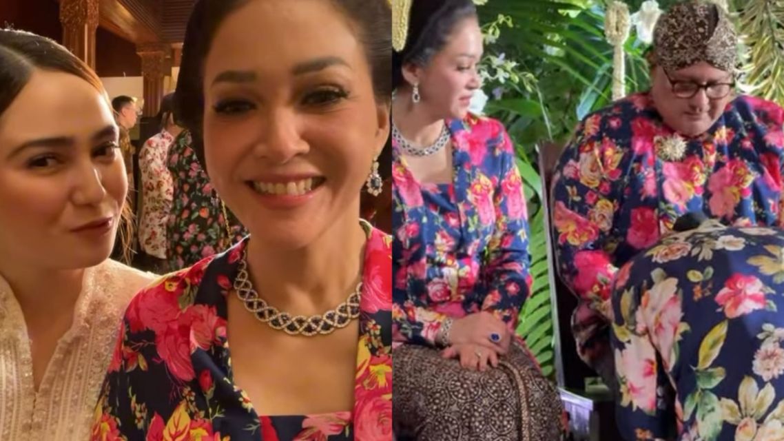 maia memakai perhiasan pemberian Irwan Mussry