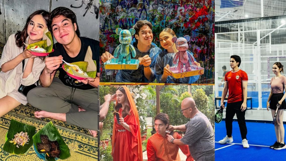 Momen Romantis El Rumi dan Syifa Hadju dari angkringan-iklan bareng