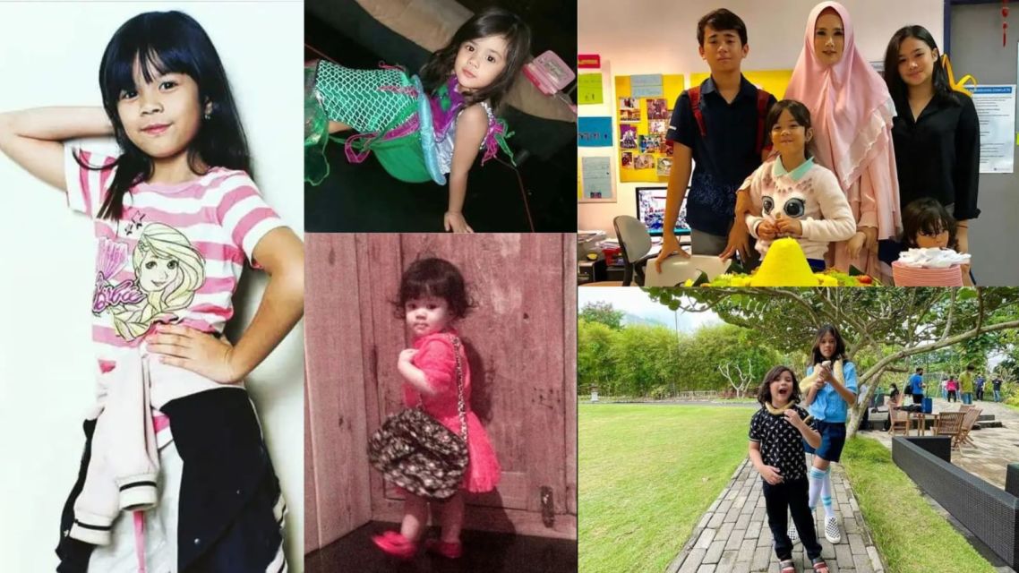 Adu Outfit Almira vs Shafeea- Shafeea saat kecil