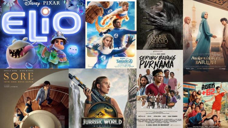 8 Rekomendasi Film Bioskop Juli 2025: Dari yang Seru, Nangis Haru, sampai Deg-degan Maksimal