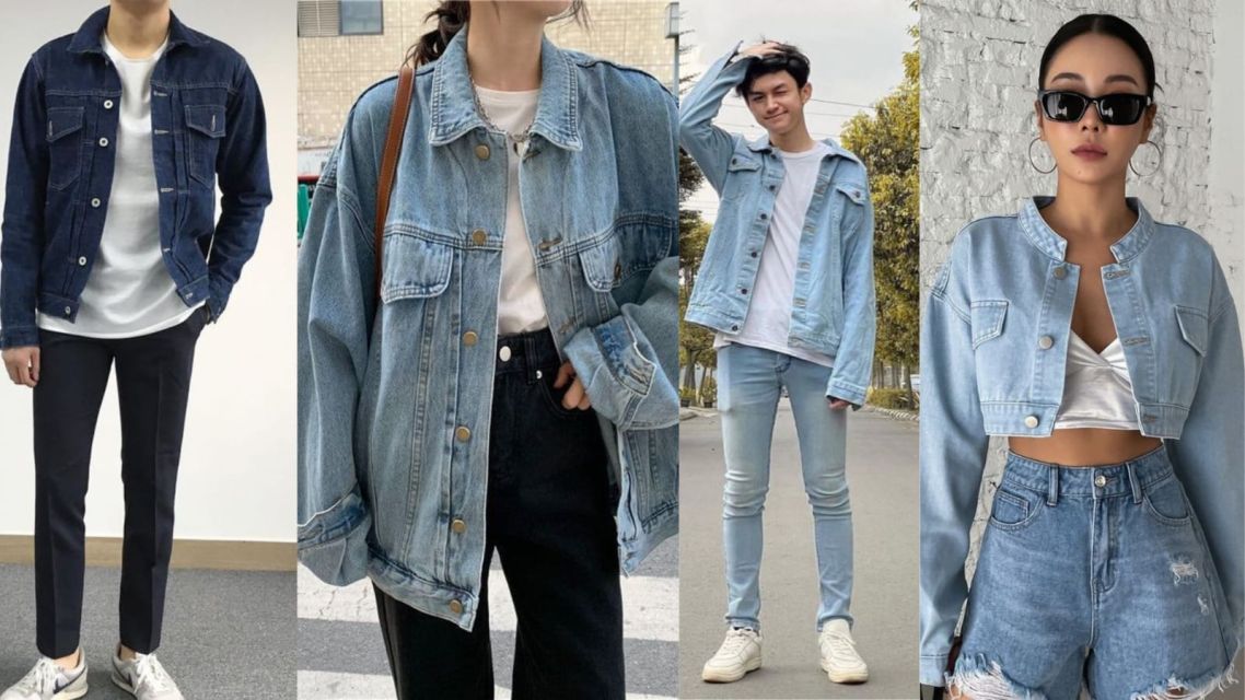 outfit nonton bioskop denim