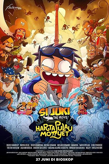 Film animasi buatan Indonesia-Si Juki The move Harta Pulau Monyet