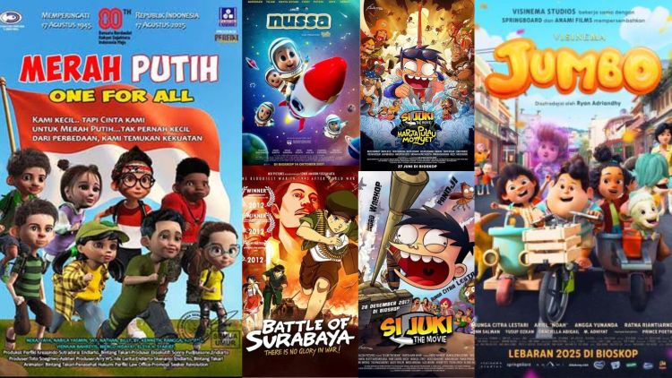 Film Animasi Merah Putih: One For All Jadi Perbincangan, Ini 5 Film Animasi Buatan Indonesia yang Wajib Masuk List Tontonan