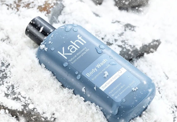 kahf brightening and cooling body wash
