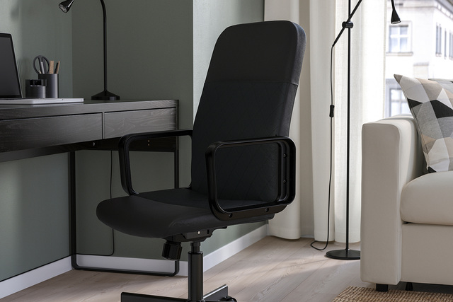 kursi ergonomis ikea renberget