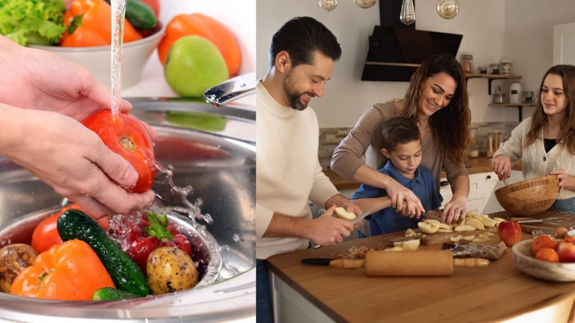 Mencegah balita cacingan-cuci bahan makanan dan bikin bekal sendiri