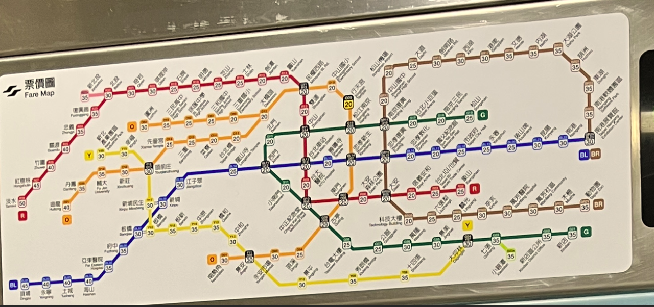 Tutorial naik MRT Taiwan dengan Bantuan Google Maps 34 Tutorial naik MRT Taiwan dengan Bantuan Google Maps
