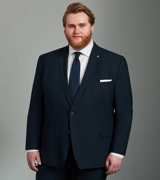 kombinasi jas slim fit dan kemeja