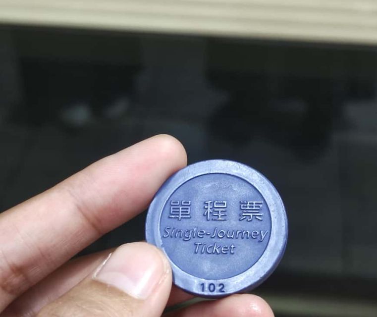 Tutorial naik MRT Taiwan dengan Bantuan Google Maps 31 Tiket koin MRT Taipei