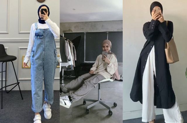 10 Ide OOTD Hijab Casual yang Simple, Stylish dan Kekinian