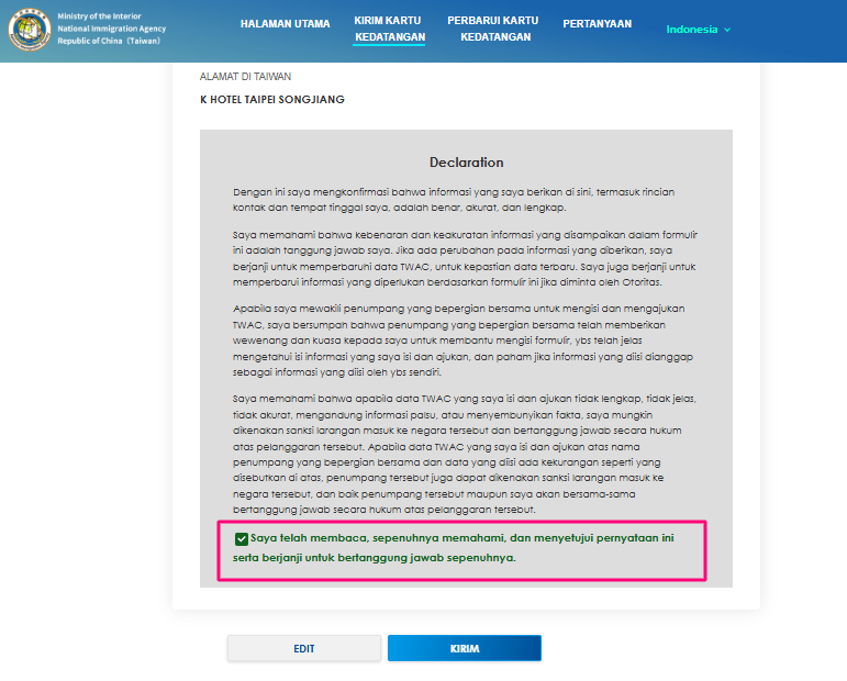 Begini Cara Mengisi Arrival Card Taiwan: Siapkan Passport Kamu!