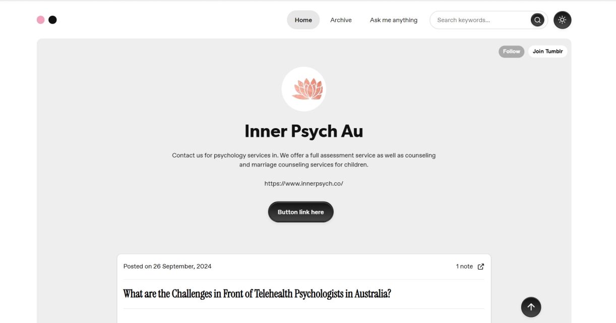 Platform psikolog terbaik di australia - Inner Psych Au