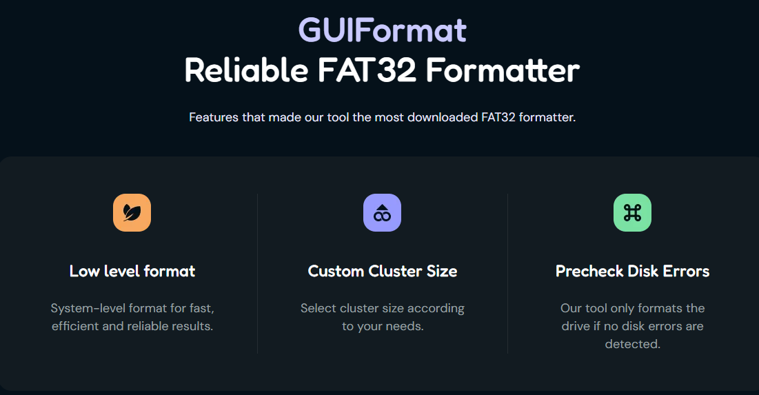 GUIFormat: Cara Praktis Format FAT32 untuk SD Card dan Flash Drive di Windows & Mac
