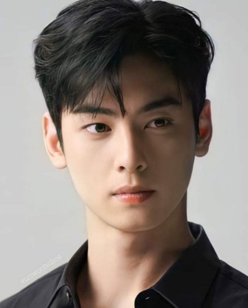 comma hair korean style