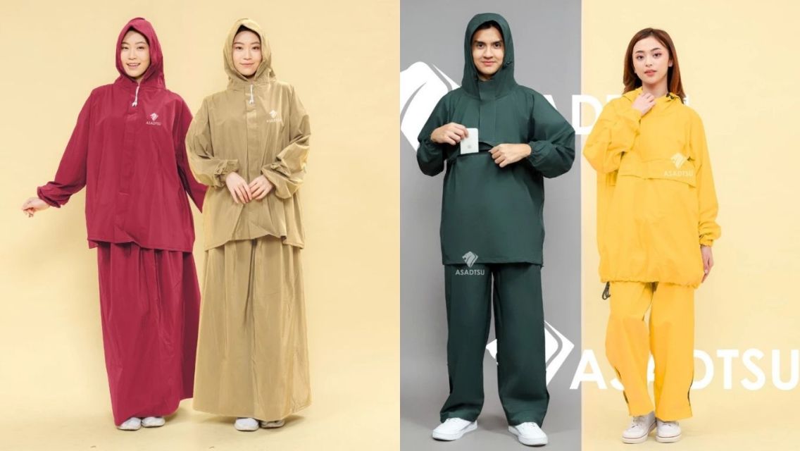 jas hujan motor anti rembes