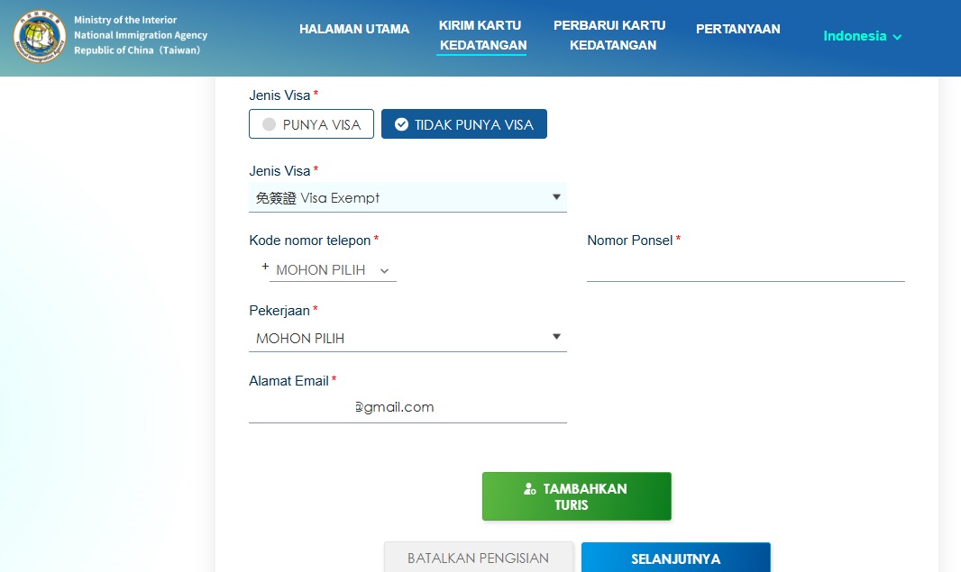 Begini Cara Mengisi Arrival Card Taiwan: Siapkan Passport Kamu!