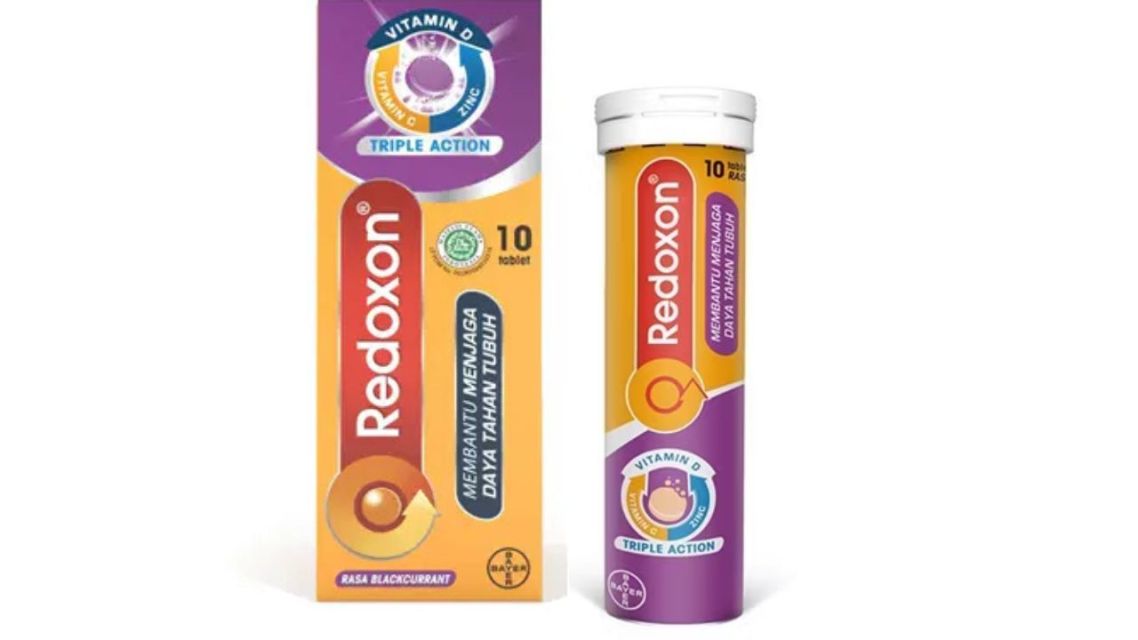 Redoxon Zinc Effervescent Blackcurrant (C + Zinc + D)