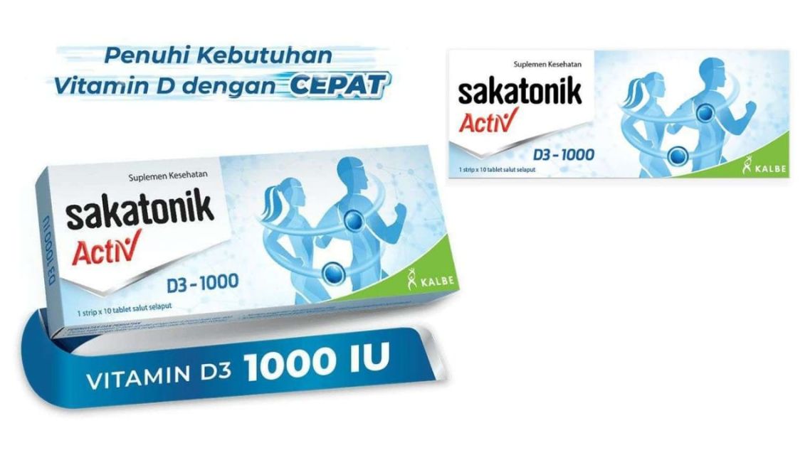 Sakatonik Activ D3 1.000 IU
