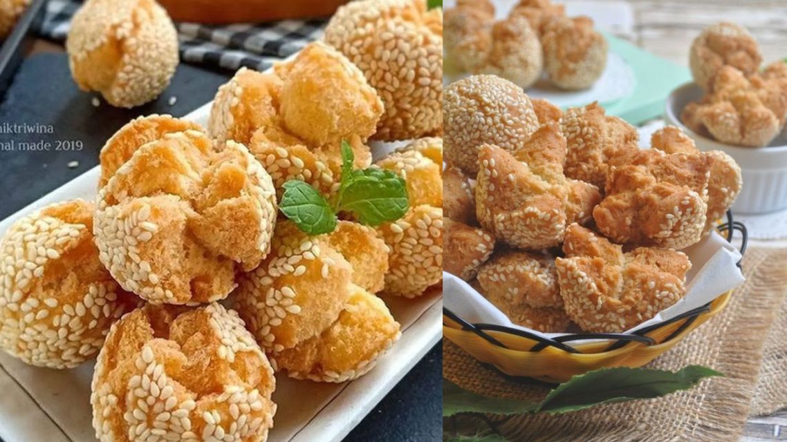 Makanan khas sumatera utara-kue/onde ketawa