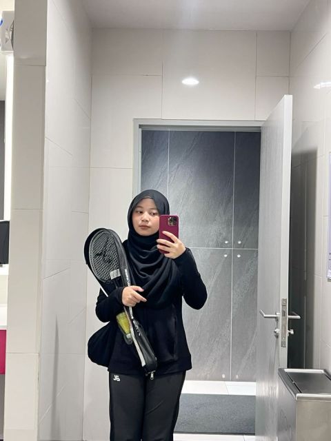 kaos oversize badminton