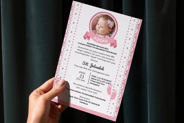 contoh undangan aqiqah anak perempuan