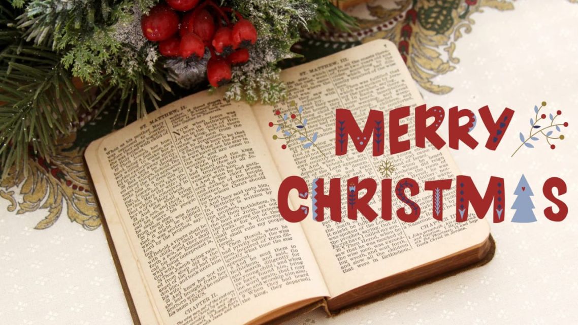 Ucapan Selamat Natal disertai Ayat Alkitab