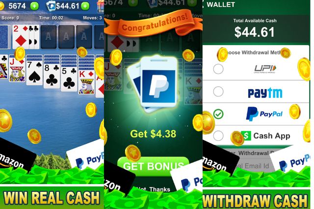 6 Game Penghasil Uang Langsung ke Paypal Terbukti Membayar 10 solitaire real money online