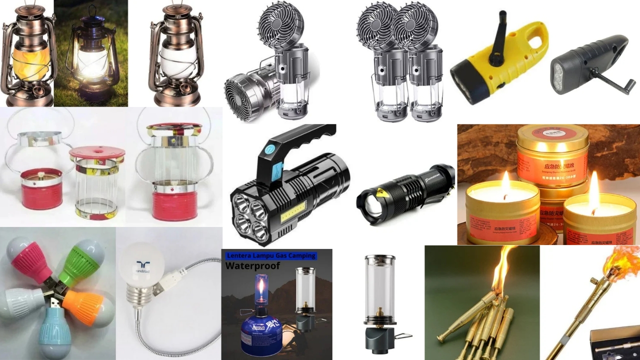 14 Pilihan Lampu Darurat, Solusi Tepat Saat Listrik Padam Mendadak