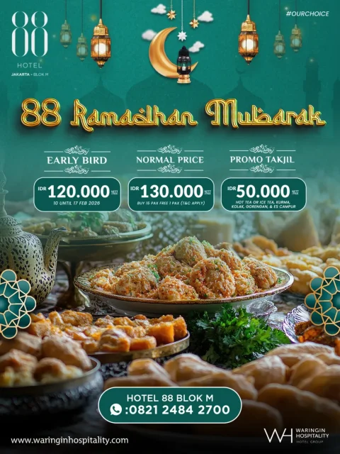 iftar hotel 88 blok m