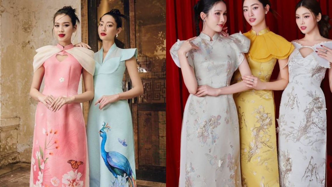 12 Inspirasi Cheongsam Modern Nggak Harus Merah Klasik, Tetap Meriah dan Bermakna 17 Cheongsam Kombinasi Satin & Organza
