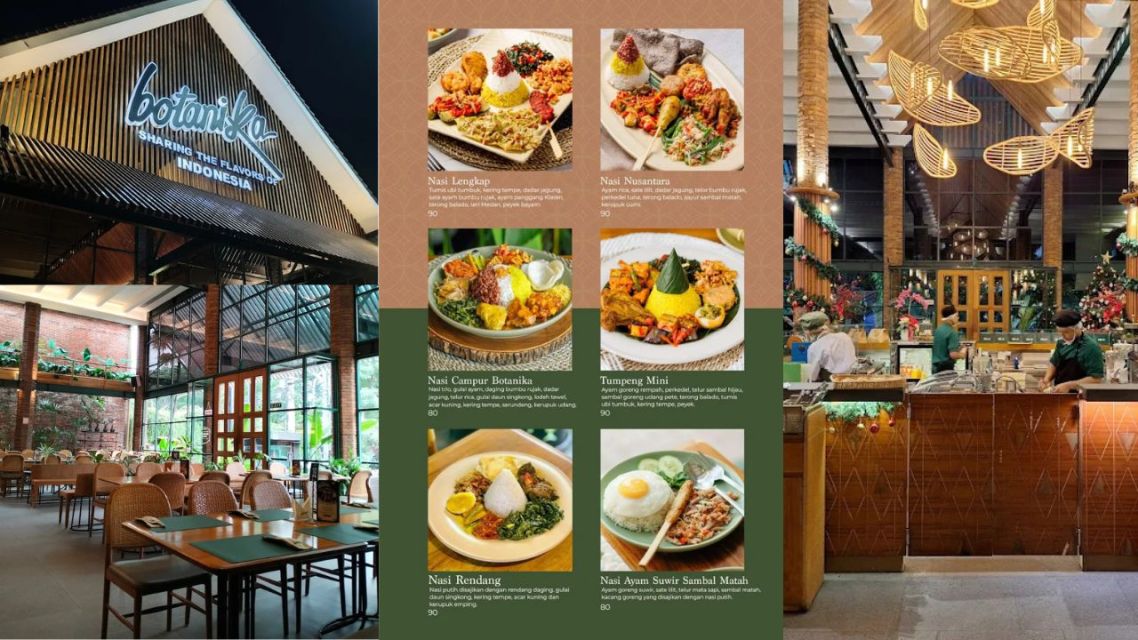 10 Tempat Bukber Surabaya Favorit yang Enak, Cozy, dan Ramah di Kantong 12 Tempat Bukber Surabaya favorit-Botanika Restaurant – Elegan tapi Tetap Bersahabat