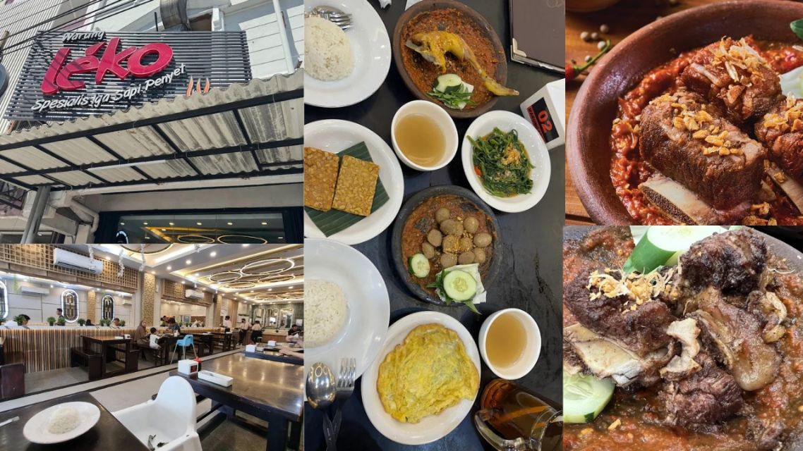 10 Tempat Bukber Surabaya Favorit yang Enak, Cozy, dan Ramah di Kantong 15 Warung Leko – Iga Penyet Favorit Banyak Orang